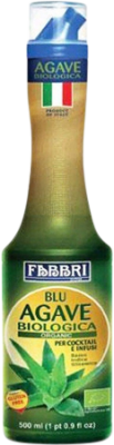 27,95 € 免费送货 | 鸡尾酒果泥 Fabbri 意大利 Bio — 生态 有机 天然 中瓶装 50 cl Blue Agave — 蓝色龙舌兰 不含酒精