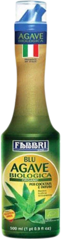 27,95 € Free Shipping | Cocktail Fruit Purée Fabbri Italy Bio — Organic Medium Bottle 50 cl Blue Agave Alcohol-Free