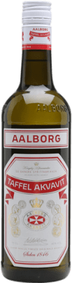 14,95 € 免费送货 | 利口酒 Aalborg Taffel Akvavit 丹麦 瓶子 70 cl