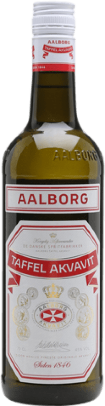 14,95 € Spedizione Gratuita | Liquori Aalborg Taffel Akvavit Danimarca Bottiglia 70 cl