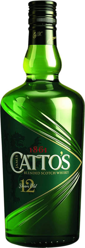 77,95 € Spedizione Gratuita | Whisky Blended Catto's Regno Unito 12 Anni 70 cl