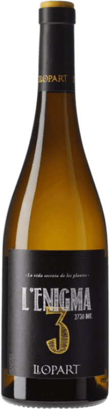 16,95 € Envío gratis | Vino Blanco Llopart l'Enigma D.O. Penedès Cataluña España Botella 75 cl