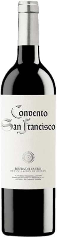 24,95 € Envio grátis | Vinho Tinto Convento San Francisco D.O. Ribera del Duero Castela e Leão Espanha Tempranillo 75 cl