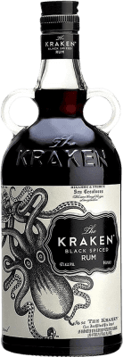 31,95 € 送料無料 | ラム Kraken Black Rum Spiced トリニダード・トバゴ ボトル 70 cl