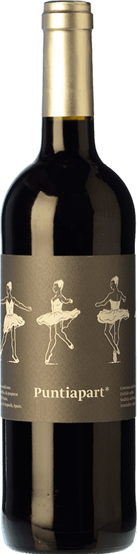 17,95 € Kostenloser Versand | Rotwein La Vinyeta Puntiapart Crianza — Kurze Fassreifung D.O. Empordà Katalonien Spanien Cabernet Sauvignon, Samsó Flasche 75 cl
