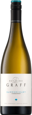 15,95 € 免费送货 | 白酒 Delaire Graff Summercort I.G. Stellenbosch Coastal Region 南非 Chardonnay 瓶子 75 cl
