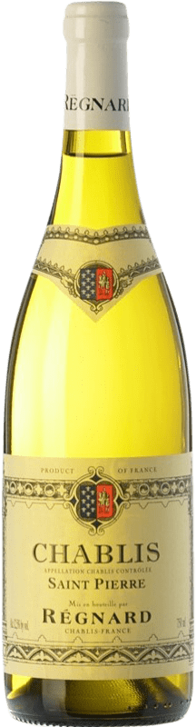 39,95 € Envío gratis | Vino blanco Régnard Saint Pierre A.O.C. Chablis Borgoña Francia Chardonnay Botella 75 cl