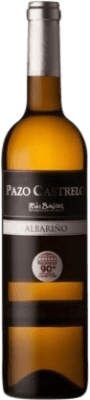 13,95 € Kostenloser Versand | Weißwein Carsalo Pazo Castrelo D.O. Rías Baixas Galizien Spanien Albariño Flasche 75 cl