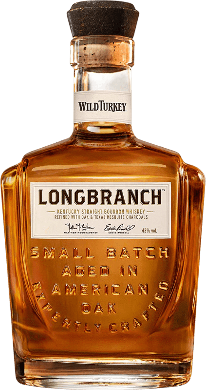 58,95 € Бесплатная доставка | Бурбон Wild Turkey Longbranch Соединенные Штаты бутылка 1 L