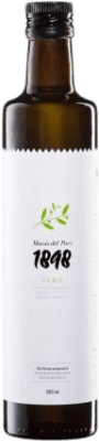 10,95 € Envio grátis | Azeite de Oliva Sant Josep Massís del Port 1898 Verd D.O. Terra Alta Espanha Arbequina Garrafa Medium 50 cl