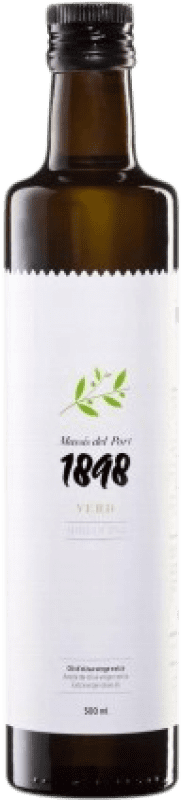 10,95 € Envío gratis | Aceite de Oliva Sant Josep Massís del Port 1898 Verd D.O. Terra Alta España Arbequina Botella Medium 50 cl