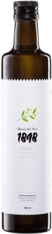 10,95 € Kostenloser Versand | Olivenöl Sant Josep Massís del Port 1898 Verd D.O. Terra Alta Spanien Arbequina Medium-Flasche 50 cl