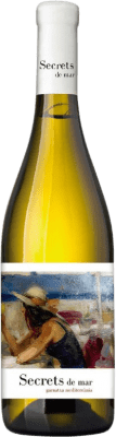 10,95 € Envío gratis | Vino blanco Clos Galena Secrets de Mar Blanc D.O. Terra Alta España Garnacha Blanca, Macabeo Botella 75 cl