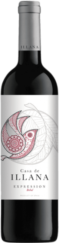 3,95 € 送料無料 | 赤ワイン Casa de Illana Expression Crianza — クリアンサ カスティーリャ・ラ・マンチャ スペイン Bobal — ボバル 75 cl