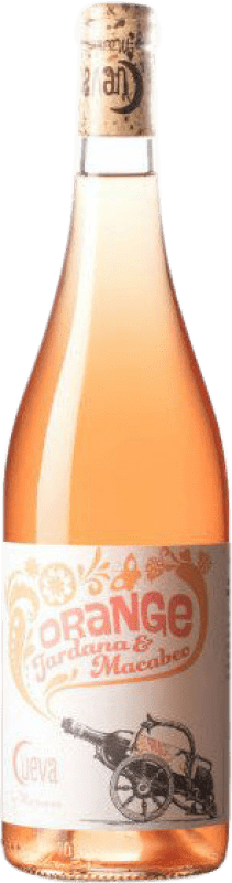 15,95 € Envío gratis | Vino blanco Cueva Orange D.O. Valencia Comunidad Valenciana España Tardana Botella 75 cl