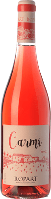 9,95 € Spedizione Gratuita | Vino rosato Llopart Carmí D.O. Penedès Catalogna Spagna Grenache, Sumoll Biologico Bottiglia 75 cl
