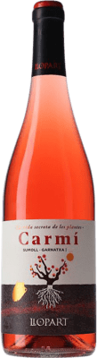 13,95 € Spedizione Gratuita | Vino Rosato Llopart Carmí D.O. Penedès Catalogna Spagna Garnacha — Grenache, Sumoll Eco — Biologico 75 cl