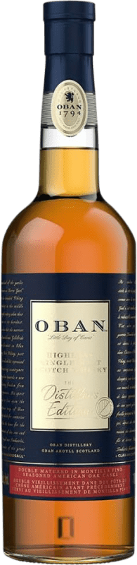 103,95 € Envio grátis | Whisky Single Malt Oban The Distillers Edition 2004/2018 Escócia Reino Unido Garrafa 70 cl