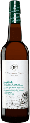 33,95 € Kostenloser Versand | Verstärkter Wein Maestro Sierra Amontillado D.O. Jerez-Xérès-Sherry Andalusien Spanien Palomino Fino Flasche 75 cl