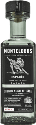 56,95 € 免费送货 | 梅斯卡尔酒 Montelobos 年轻的 墨西哥 瓶子 70 cl