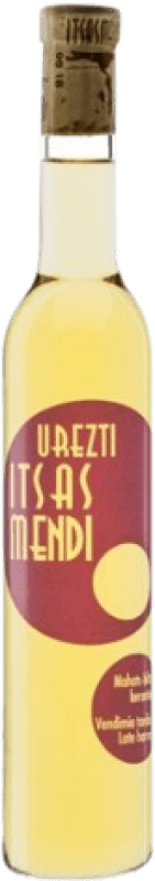 29,95 € Бесплатная доставка | Белое вино Itsasmendi Urezti D.O. Bizkaiko Txakolina Страна Басков Испания Hondarribi Zuri, Hondarribi Zerratia Половина бутылки 37 cl