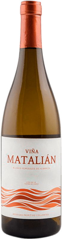 7,95 € Envoi gratuit | Vin blanc Primitivo Collantes Viña Matalian Demi-Sec Demi-Sucré I.G.P. Vino de la Tierra de Cádiz Andalousie Espagne Palomino Fino, Muscat Petit Grain Bouteille 75 cl