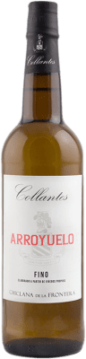 14,95 € Kostenloser Versand | Verstärkter Wein Primitivo Collantes Fino Arroyuelo D.O. Jerez-Xérès-Sherry Andalusien Spanien Palomino Fino Flasche 75 cl