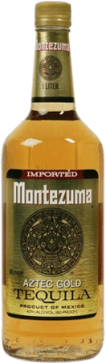 18,95 € Free Shipping | Tequila Montezuma Aztec Gold Mexico Bottle 1 L