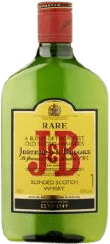 12,95 € Kostenloser Versand | Whiskey Blended J&B Pet Schottland Großbritannien Medium Flasche 50 cl