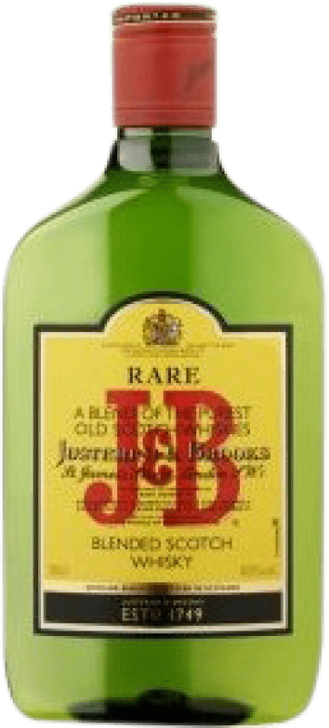 12,95 € Envio grátis | Whisky Blended J&B Escócia Reino Unido Garrafa Medium 50 cl PET