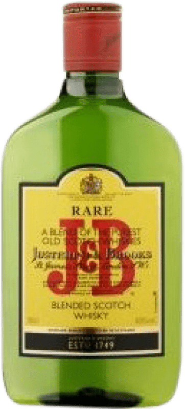 13,95 € Envio grátis | Whisky Blended J&B Pet Escócia Reino Unido Garrafa Medium 50 cl