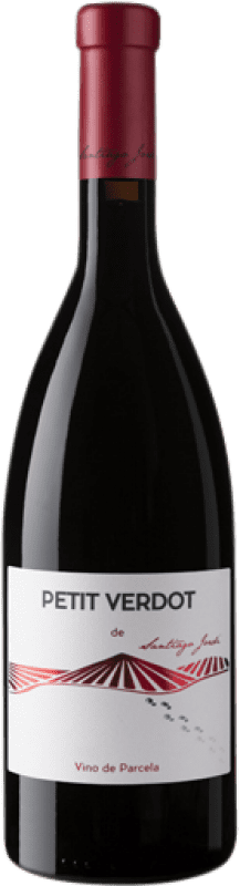 44,95 € 免费送货 | 红酒 Santiago Jordi 岁 I.G.P. Vino de la Tierra de Cádiz 安达卢西亚 西班牙 Petit Verdot 瓶子 75 cl
