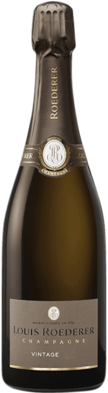 102,95 € Envío gratis | Espumoso blanco Louis Roederer Vintage Brut A.O.C. Champagne Champagne Francia Pinot Negro, Chardonnay Botella 75 cl