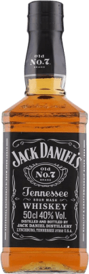 21,95 € 送料無料 | ウイスキー バーボン Jack Daniel's アメリカ ボトル Medium 50 cl