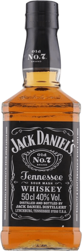 27,95 € 送料無料 | バーボンウイスキー Jack Daniel's アメリカ ミディアムボトル 50 cl