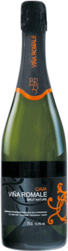 5,95 € Envoi gratuit | Blanc mousseux Viña Romale Brut Nature D.O. Cava Estrémadure Espagne Macabeo, Parellada Bouteille 75 cl