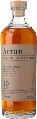 54,95 € Envoi gratuit | Single Malt Whisky Isle Of Arran Sin Filtro Frío Ecosse Royaume-Uni 10 Ans Bouteille 70 cl