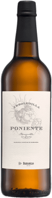 17,95 € Kostenloser Versand | Verstärkter Wein Barbadillo Arboledilla Poniente D.O. Manzanilla-Sanlúcar de Barrameda Andalusien Spanien Palomino Fino Flasche 75 cl