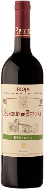 26,95 € 送料無料 | 赤ワイン Hermanos Peciña Señorío de P. Peciña レセルバ D.O.Ca. Rioja ラ・リオハ スペイン Tempranillo — テンプラニーリョ, Garnacha — グルナッシュ, Graciano — グラシアーノ 75 cl