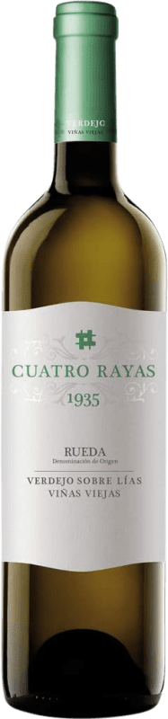25,95 € Envio grátis | Vinho branco Cuatro Rayas 1935 D.O. Rueda Castela e Leão Espanha Verdejo Garrafa 75 cl