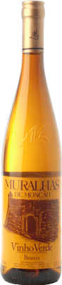 11,95 € Envio grátis | Vinho branco Regional de Monçao Muralhas de Monçao Branco I.G. Vinho Verde Vinho Verde Portugal Treixadura, Albariño Garrafa 75 cl