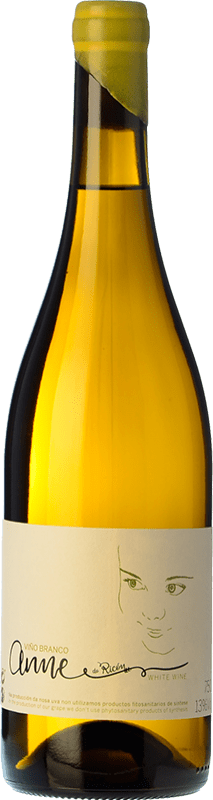 17,95 € Kostenloser Versand | Weißwein Ricón Anne Blanco Spanien Flasche 75 cl
