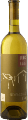 10,95 € Envío gratis | Vino blanco Valdavia Cuñas Davia D.O. Ribeiro Galicia España Torrontés, Loureiro, Treixadura, Albariño, Lado Botella 75 cl