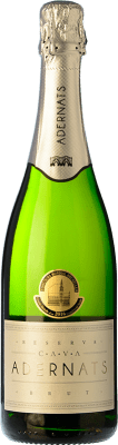 9,95 € Envoi gratuit | Vin Mousseux Blanc Adernats Brut Réserve D.O. Cava Espagne Macabeo — Macabeu, Xarel·lo, Parellada 75 cl