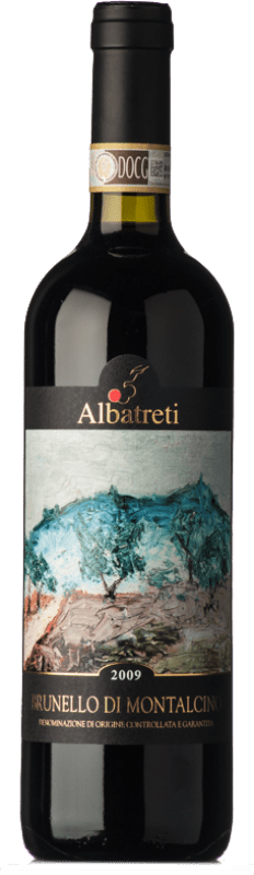 51,95 € Envío gratis | Vino tinto Albatreti D.O.C.G. Brunello di Montalcino Toscana Italia Sangiovese Botella 75 cl