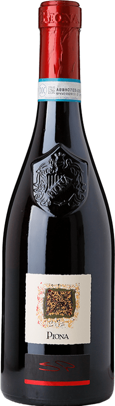 18,95 € Spedizione Gratuita | Vino rosso Albino Piona D.O.C. Bardolino Veneto Italia Corvina, Rondinella Bottiglia 75 cl
