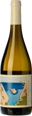 13,95 € Envío gratis | Vino blanco Alegre Cala Marquesa Crianza D.O. Terra Alta Cataluña España Garnacha Blanca Botella 75 cl