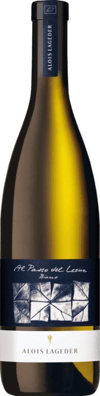 15,95 € Envio grátis | Vinho Branco Lageder Al passo del Leone D.O.C. Alto Adige Trentino-Alto Adige Itália Moscato, Gewürztraminer, Pinot Cinzento, Müller-Thurgau Eco — Biológico 75 cl