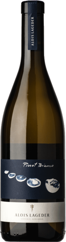 13,95 € Envio grátis | Vinho branco Lageder D.O.C. Alto Adige Trentino-Alto Adige Itália Pinot Branco Garrafa 75 cl