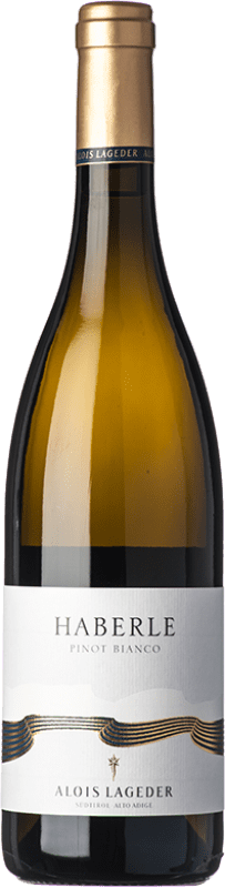 21,95 € Spedizione Gratuita | Vino bianco Lageder Haberle D.O.C. Alto Adige Trentino-Alto Adige Italia Pinot Bianco Bottiglia 75 cl